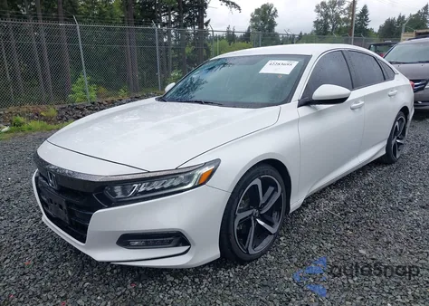 2018 Honda Accord Sport из США, поврежденный, VIN 1HGCV1F35JA223492